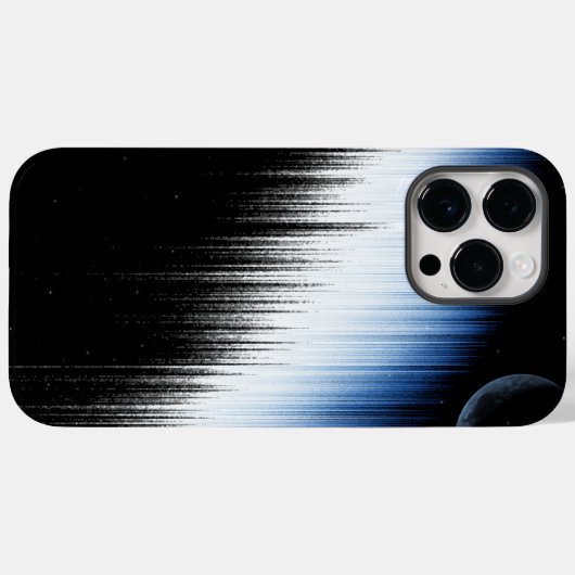 Spectrum en maan Case-Mate iPhone case (Achterkant (horizontaal))