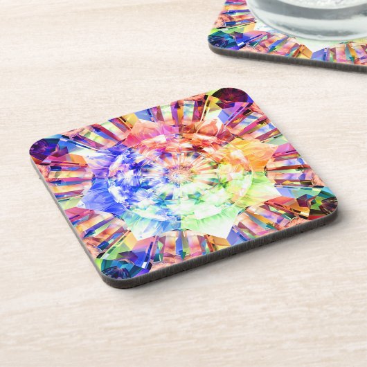 Spectrum Fractal Drankjes Onderzetter (Linkerzijde)