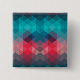 Spectrum Geometrische Achtergrond Vierkante Button 5,1 Cm