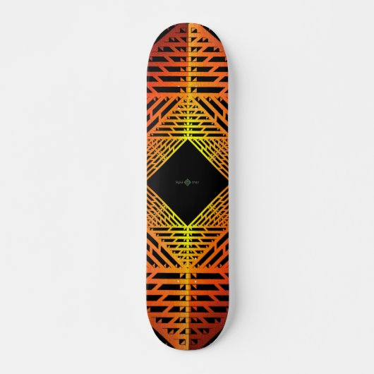 Spectrum (Gloed Schaduw) Persoonlijk Skateboard (Voorkant)