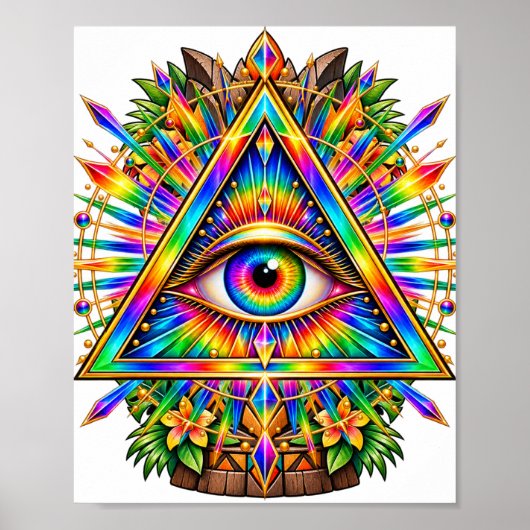 Spectrum Lotus Eye Poster (Voorkant)