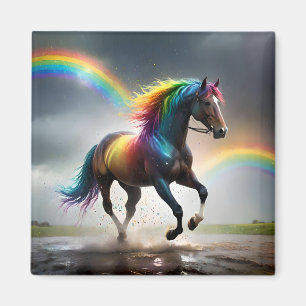 Spectrum of Grace: Regenboogpaard onder regenbogen Magneet