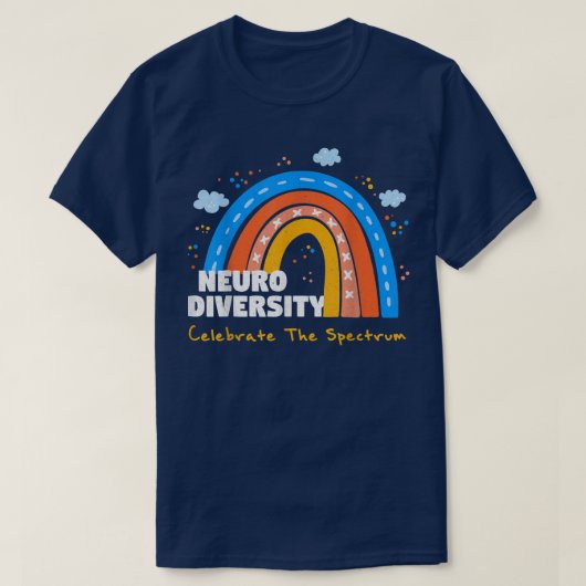 Spectrum ondersteuning Autisme ASD ADHD Bo T-shirt (Design voorkant)