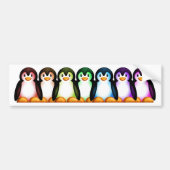 Spectrum Penguin Bumpersticker (Voorkant)