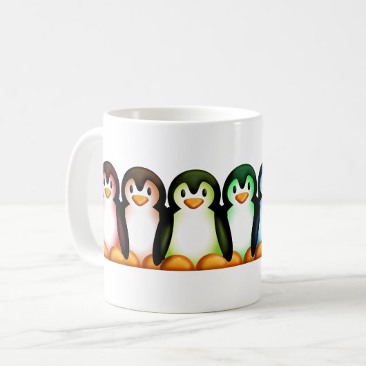Spectrum Penguin Koffiemok (Voorkant links)