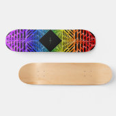 Spectrum ( Regenboog ) Persoonlijk Skateboard (Horizontaal)