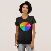 Spectrum regenboogkleur T-shirt (Voorkant volledig)