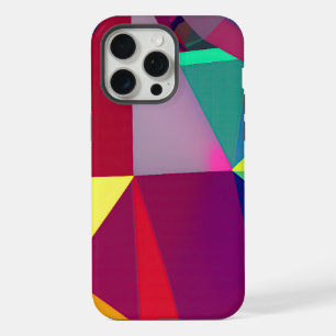 Spectrum Shift: een levendige abstractie iPhone 15 Pro Max Case