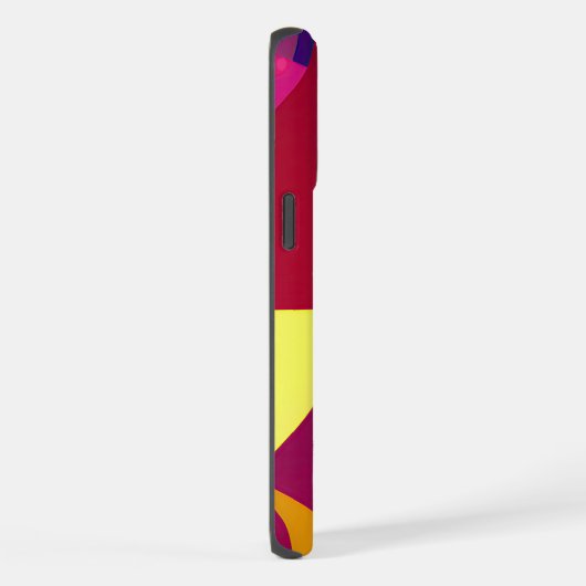 Spectrum Shift: een levendige abstractie iPhone Hoesje (Rechterkant)