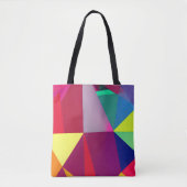 Spectrum Shift: een levendige abstractie Tote Bag (Voorkant)