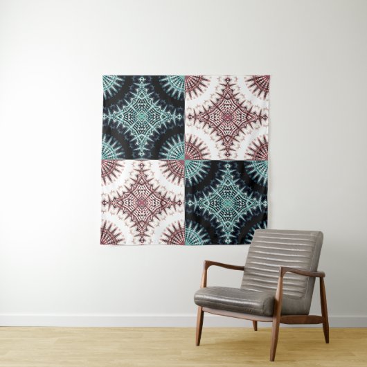 Spectrum Soundwave Cross Grid Wandkleed (In situ)
