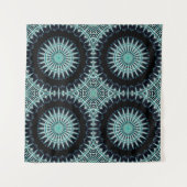 Spectrum Soundwave Mandala Behang Wandkleed (Voorkant)