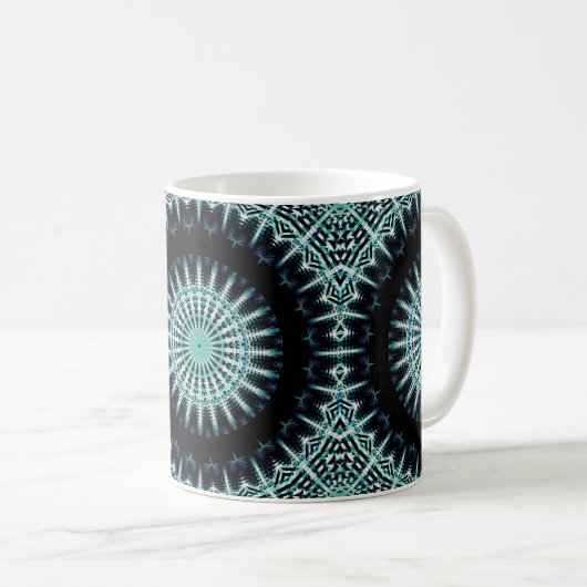 Spectrum Soundwave Mandala Koffiemok (Voorkant rechts)