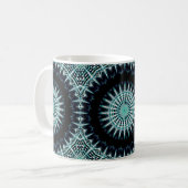 Spectrum Soundwave Mandala Koffiemok (Voorkant links)