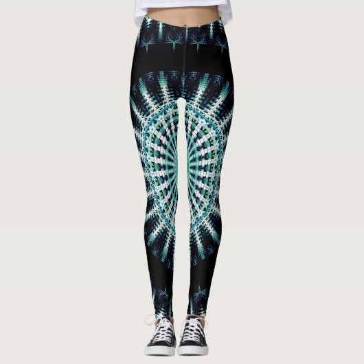Spectrum Soundwave Mandala Leggings (Voorkant)