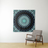 Spectrum Soundwave Mandala Wandkleed (In Situ (horizontaal))