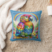 Spectrum Splendor Parrot Kussen (Deken)