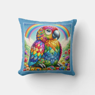 Spectrum Splendor Parrot Kussen