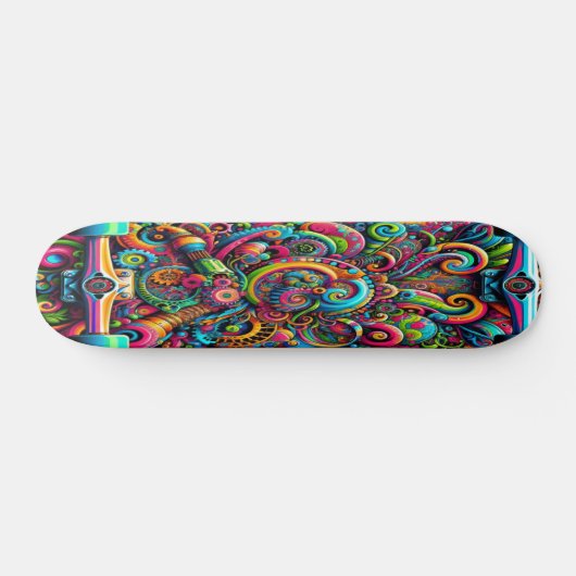"Spectrum Splendor" Persoonlijk Skateboard (Horizontaal)