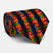 Spectrum Swirl Stropdas (Opgerold)