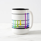 Spectrum Tweekleurige Koffiemok (Voorkant rechts)