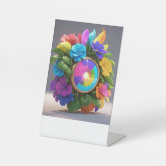 "Spectrum van diversiteit" Reclamebord Met Voetstuk