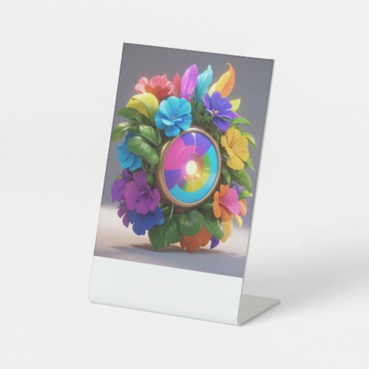 "Spectrum van diversiteit" Reclamebord Met Voetstuk (Voorkant)