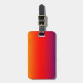 Spectrum van horizontale kleuren -1 bagagelabel (Voorkant verticaal)