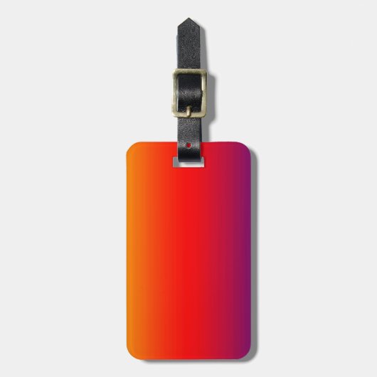 Spectrum van horizontale kleuren -1 bagagelabel (Voorkant verticaal)