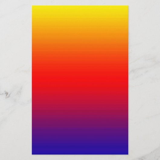 Spectrum van horizontale kleuren -1 flyer (Voorkant)