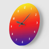 Spectrum van horizontale kleuren -1 grote klok (Hoek)