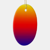 Spectrum van horizontale kleuren -1 keramisch ornament (Rechts)