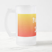 Spectrum van horizontale kleuren -1 matglas bierpul (Links)