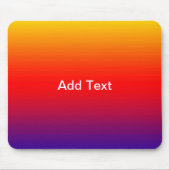 Spectrum van horizontale kleuren -1 muismat (Voorkant)