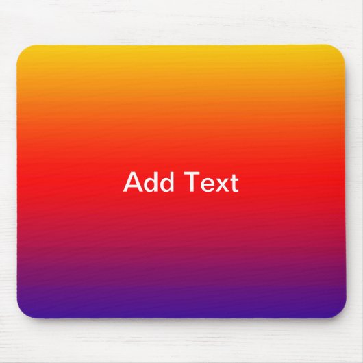 Spectrum van horizontale kleuren -1 muismat (Voorkant)