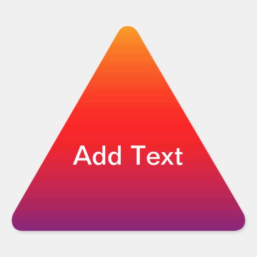 Spectrum van horizontale kleuren -1 sticker (Voorkant)