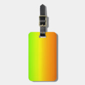 Spectrum van horizontale kleuren -3 bagagelabel (Voorkant verticaal)