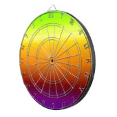 Spectrum van horizontale kleuren -3 dartbord (Voorkant Rechts)