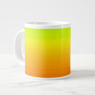 Spectrum van horizontale kleuren -3 grote koffiekop