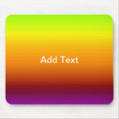 Spectrum van horizontale kleuren -3 muismat (Voorkant)