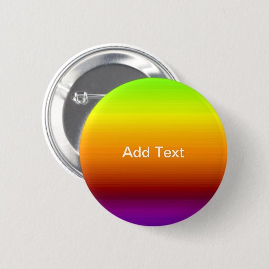 Spectrum van horizontale kleuren -3 ronde button 5,7 cm (Voorkant /achterkant)