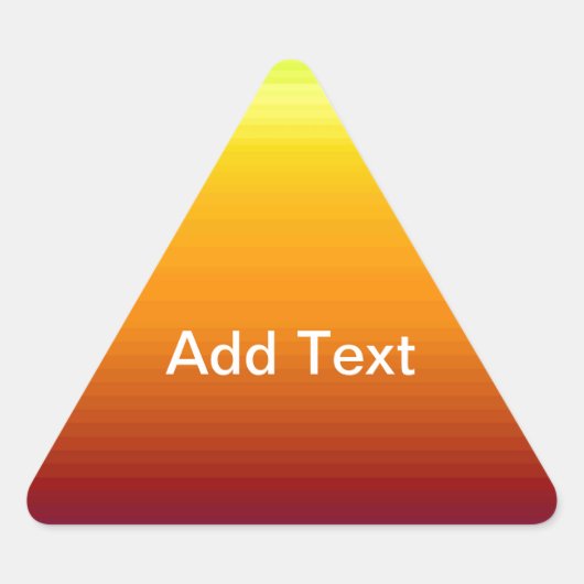 Spectrum van horizontale kleuren -3 sticker (Voorkant)