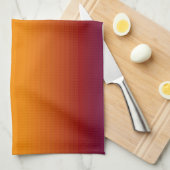 Spectrum van horizontale kleuren -3 theedoek (Quarter Fold)