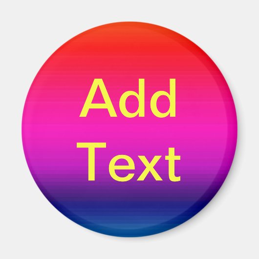 Spectrum van horizontale kleuren - 4 magneet (Voorkant)