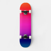 Spectrum van horizontale kleuren - 4 persoonlijk skateboard (Voorkant)