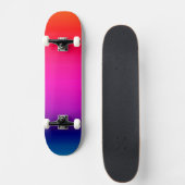 Spectrum van horizontale kleuren - 4 persoonlijk skateboard (Voorkant)