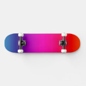 Spectrum van horizontale kleuren - 4 persoonlijk skateboard (Horizontaal)