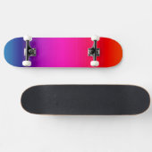 Spectrum van horizontale kleuren - 4 persoonlijk skateboard (Horizontaal)