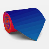 Spectrum van horizontale kleuren - 4 stropdas (Opgerold)