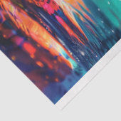 Spectrum van Kleuren Manatee Decoupage Tissuepapier (Detail)